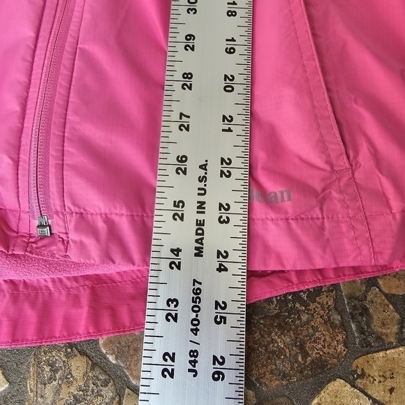 L.L.Bean Pink Jacket, Light Fleece Lining, Size Small (Women) Large (Girl) - Picture 15 of 15